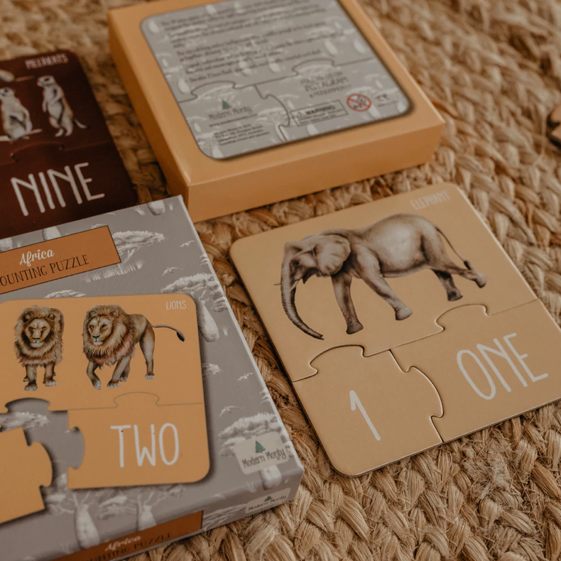 AFRICA COUNTING PUZZLE