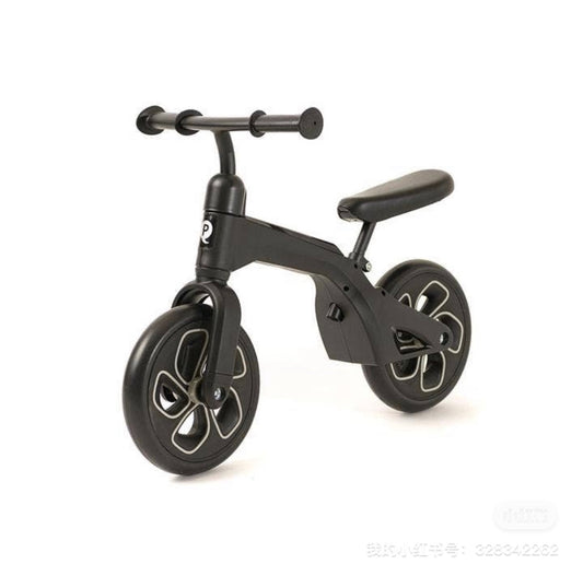BLACK QPLAY TECH BALANCE BIKE