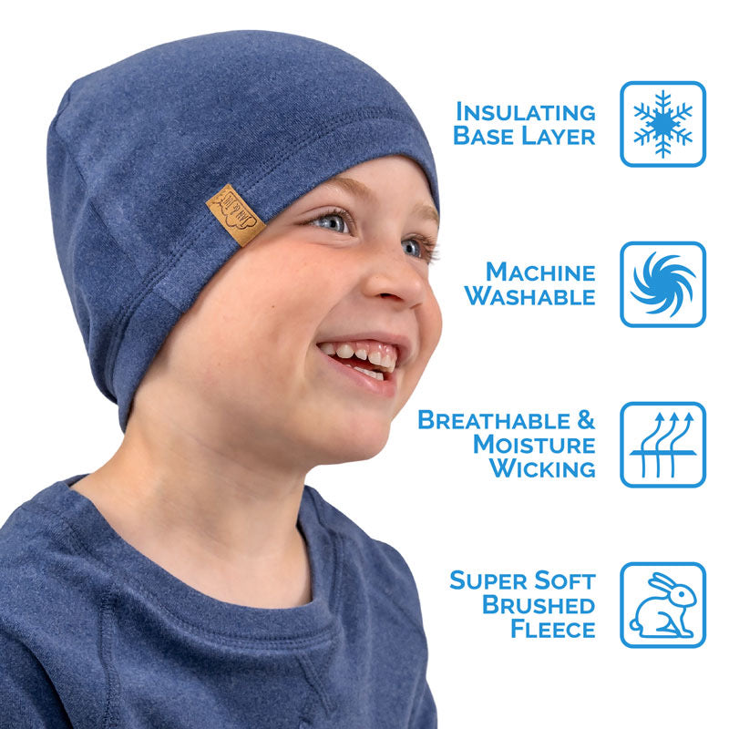Comfy-Fit Beanie Cap | Cobalt