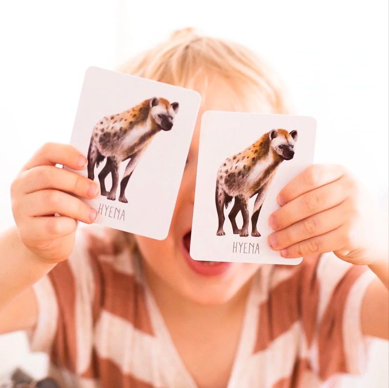 AFRICA SNAP & GO FISH (2 CARD GAMES IN 1)