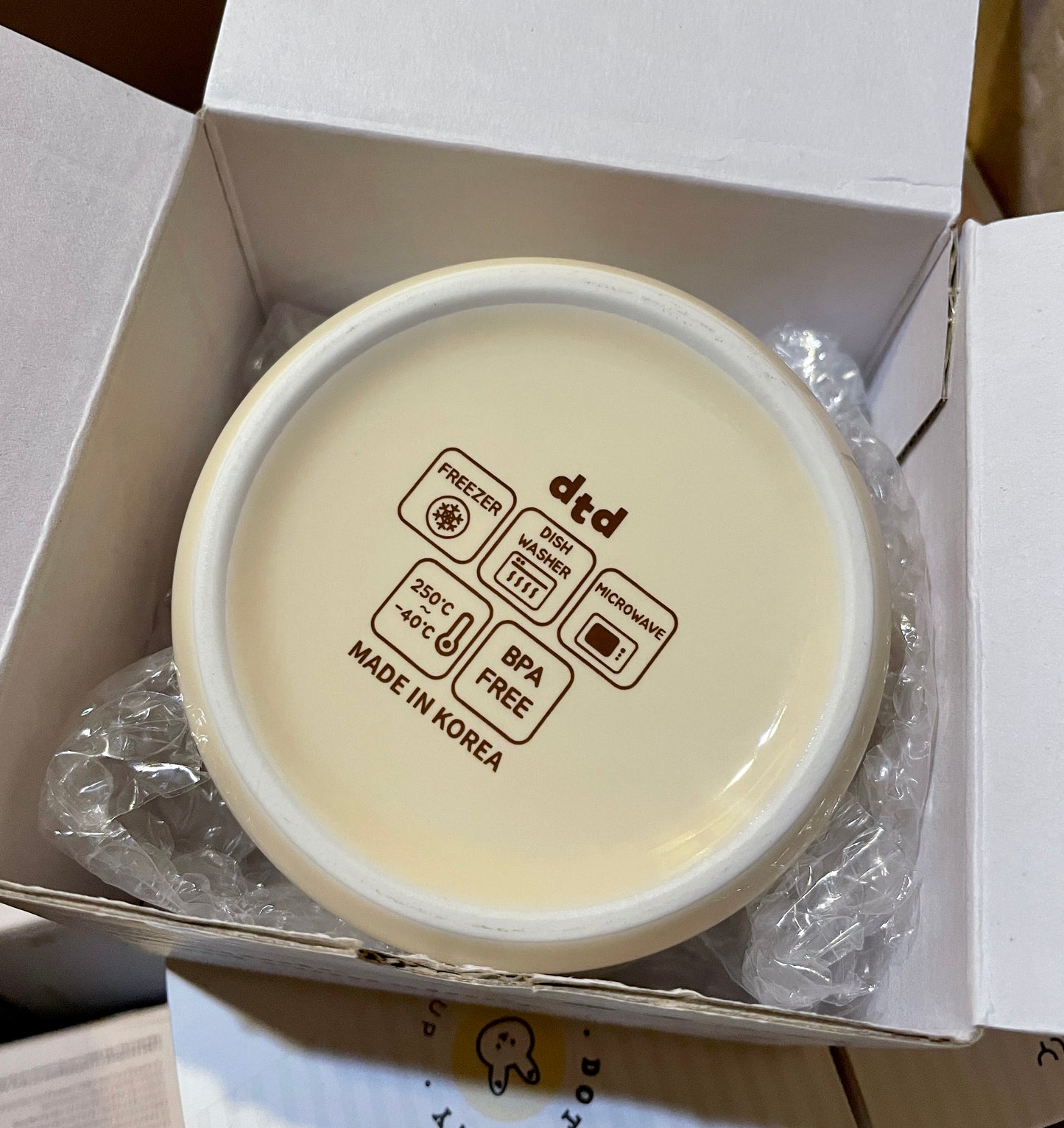 DotToDot Ceramic Baby Food Bowl With Lid - 陶瓷辅食碗(带盖)