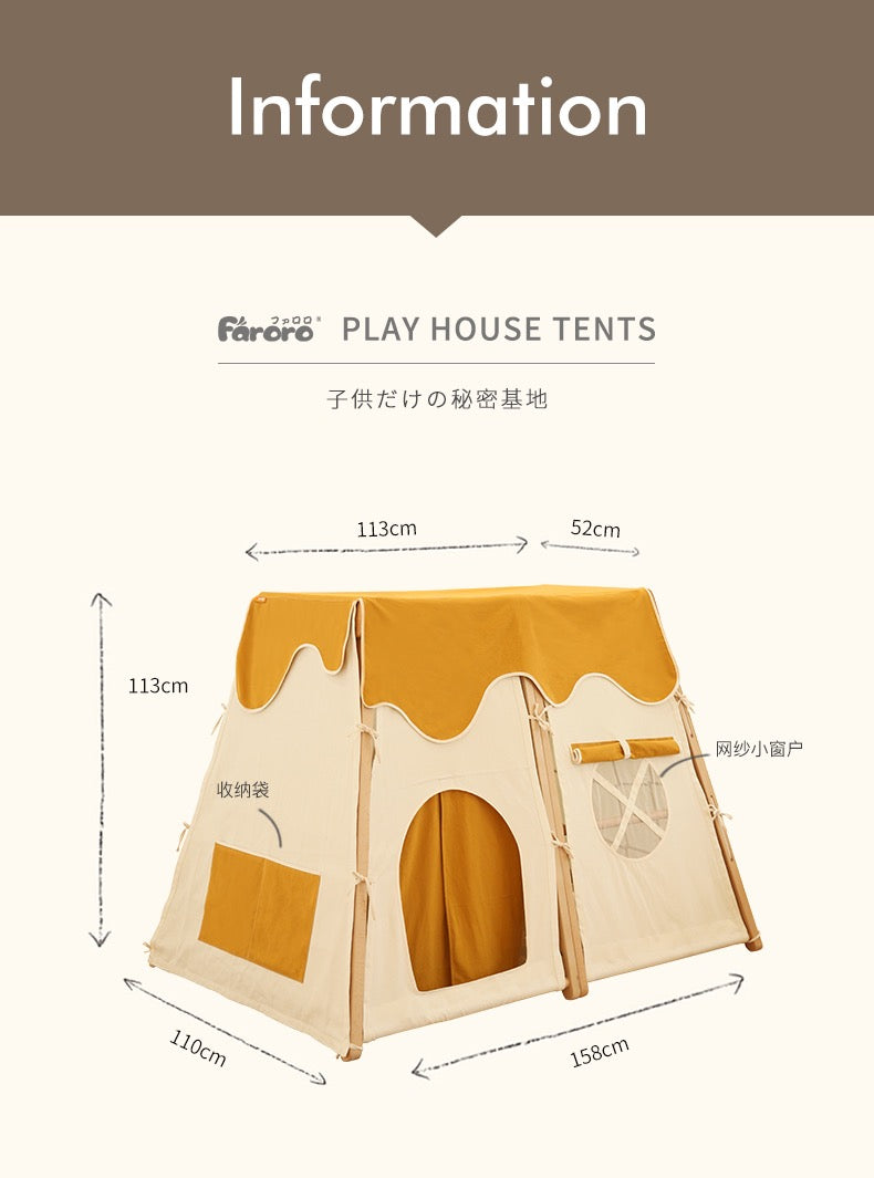 Faroro Play House Tent - Pumpkin House