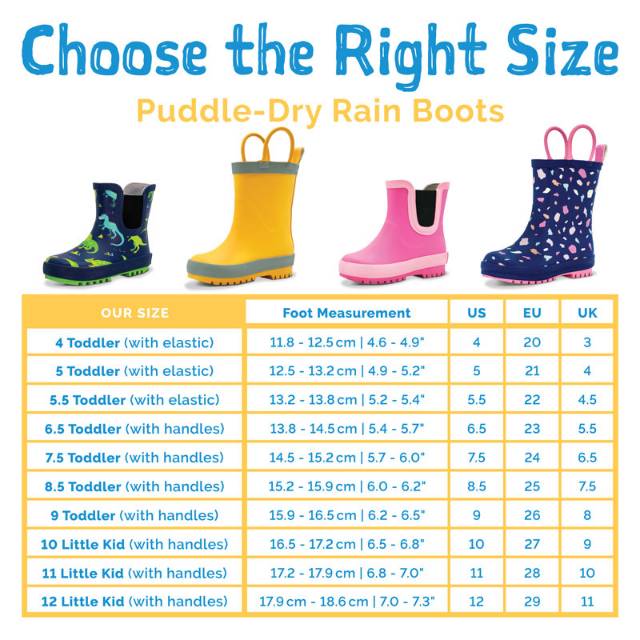 Puddle-Dry Rain Boots | Dinoland