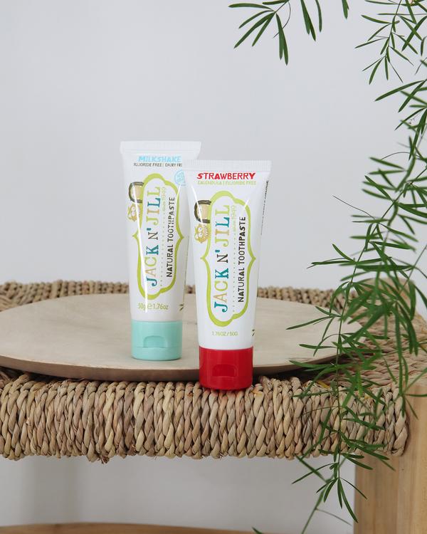 Jack N' Jill Milkshake Natural Toothpaste 50g