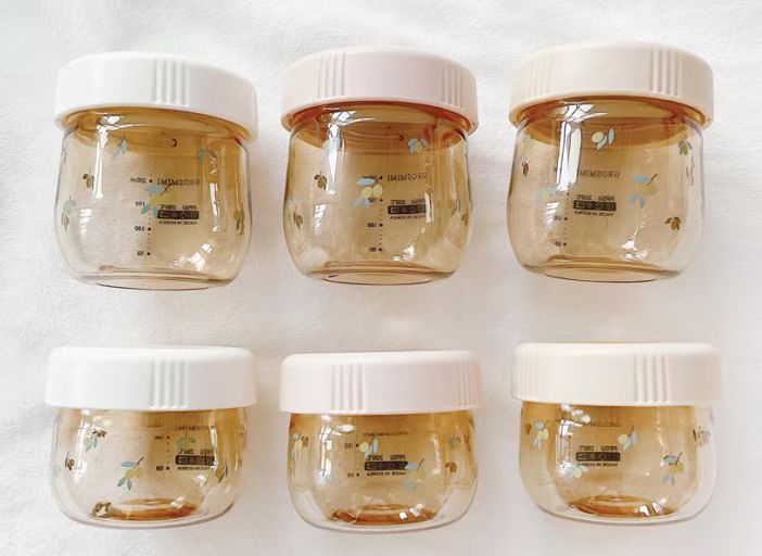 Grosmimi Olive Edition PPSU Baby Food Jar Set 3PCS - 格罗咪咪橄榄辅食碗(3个装)