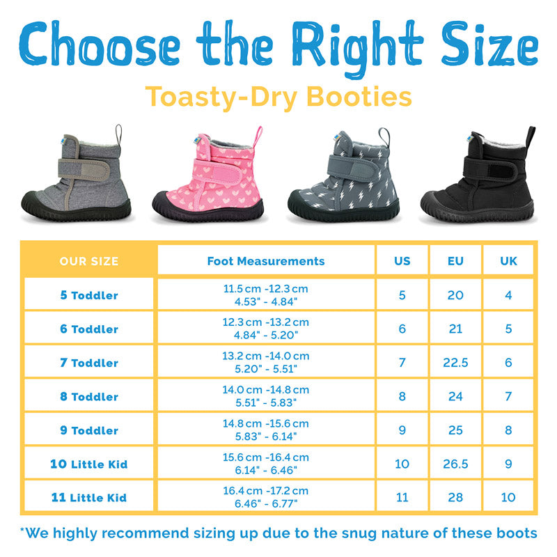 Toasty-Dry Booties | Black