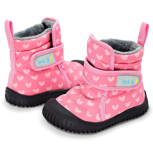 Toasty-Dry Booties | Hearts