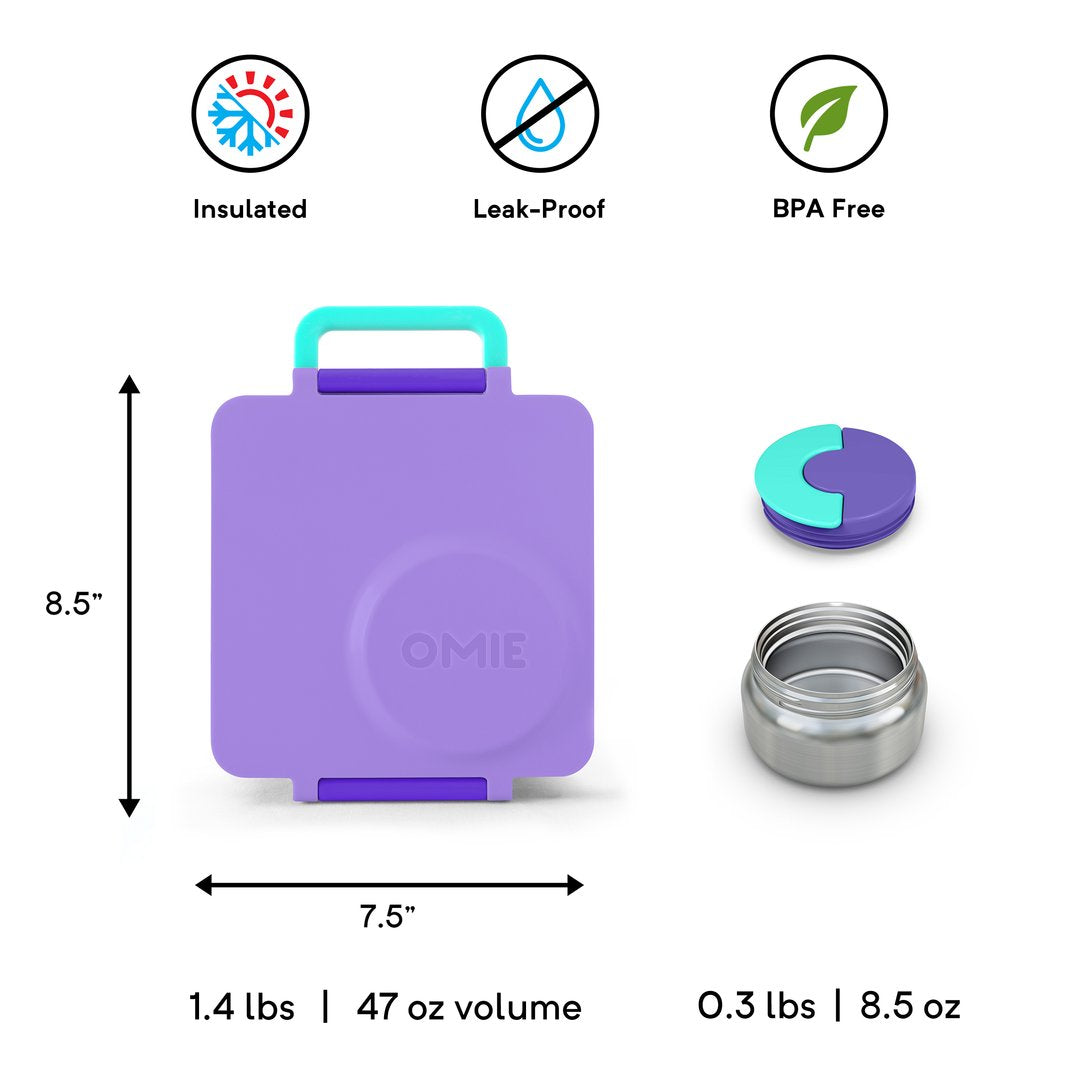 OmieBox Purple Plum