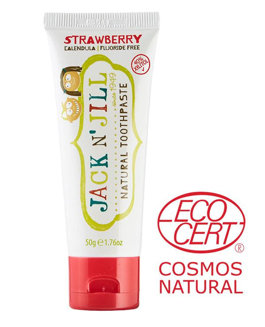 Jack N' Jill Strawberry Natural Toothpaste 50g