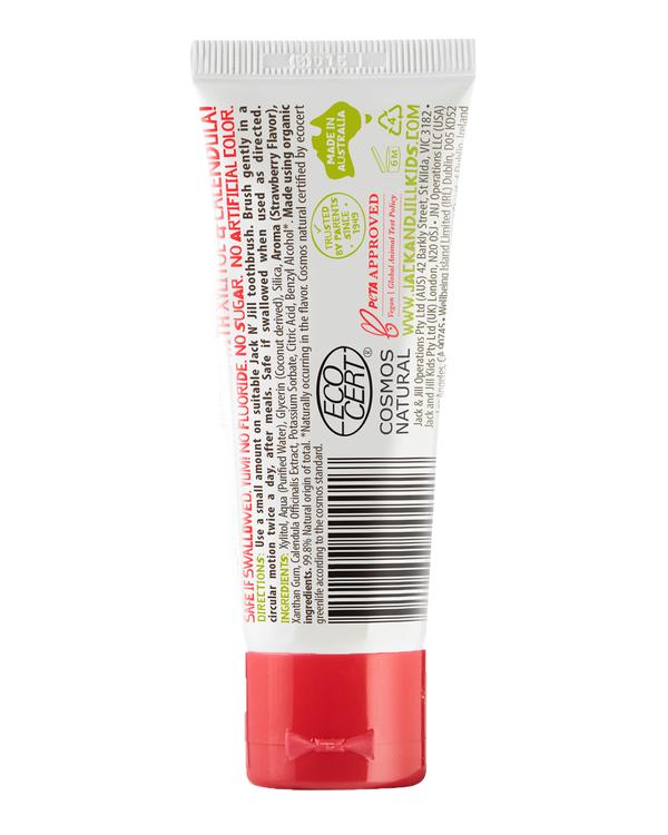 Jack N' Jill Strawberry Natural Toothpaste 50g