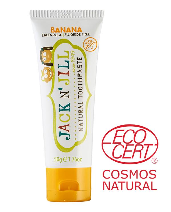 Jack N' Jill Banana Natural Toothpaste 50g