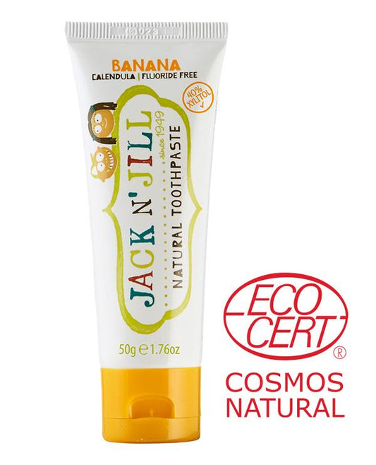 Jack N' Jill Banana Natural Toothpaste 50g