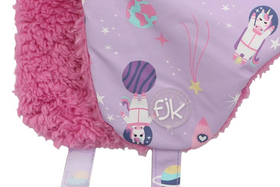 Kids & Baby Water Repellent Trapper Hat - Unicorn (Lilac)