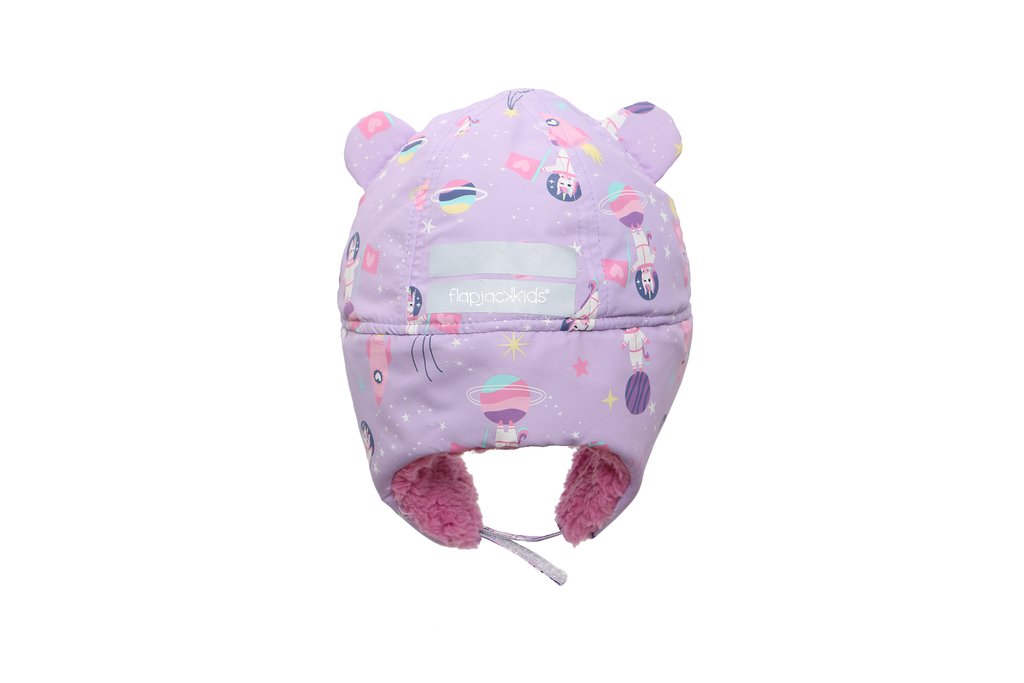 Kids & Baby Water Repellent Trapper Hat - Unicorn (Lilac)