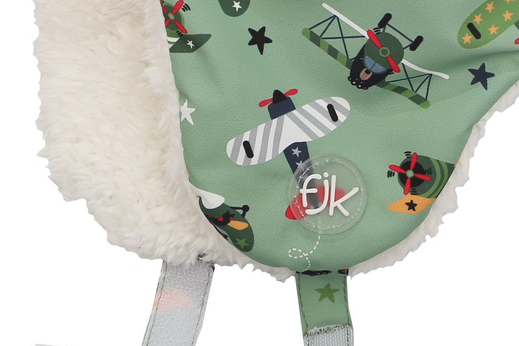 Kids & Baby Water Repellent Trapper Hat - Black Bear