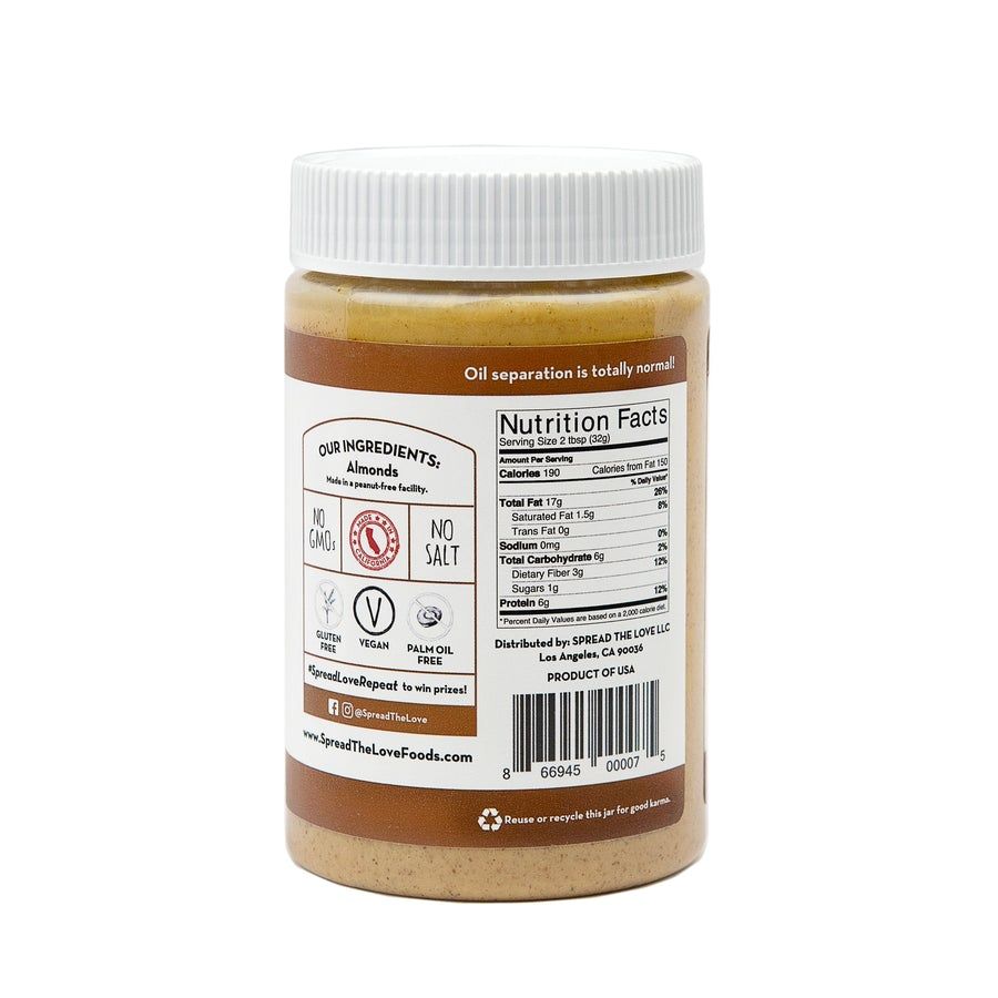 UNSALTED ALMOND BUTTER