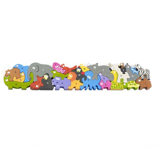 JUMBO ANIMAL PARADE A TO Z PUZZLE