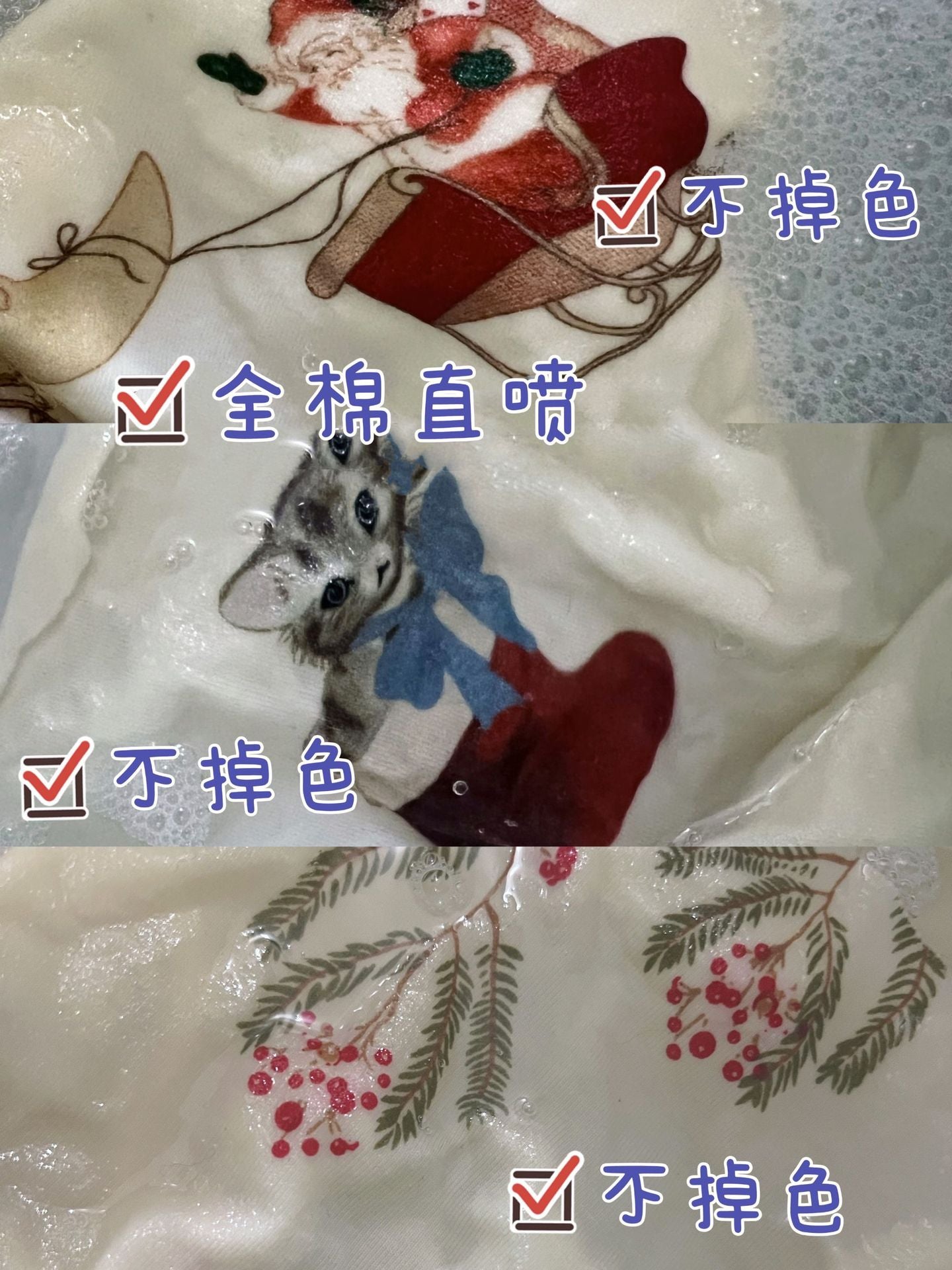 ins风纯棉新生儿口水巾 果实款