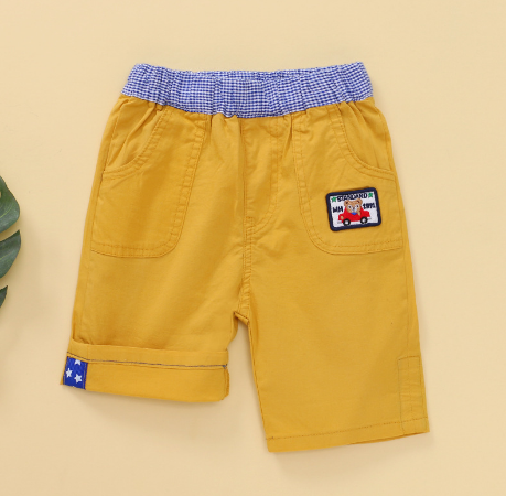 B1218miki小熊汽车短裤