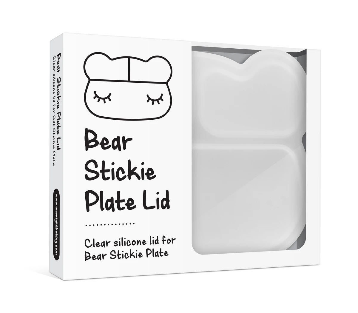 BEAR STICKIE PLATE LID