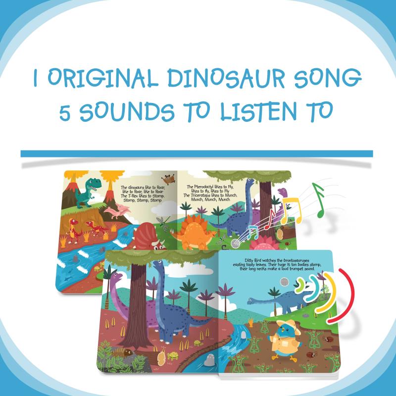 NEW! DITTY BIRD - DINOSAUR SOUNDS