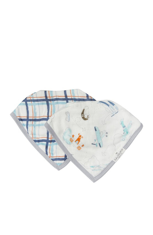 Bandana Bib Set - Born To Fly