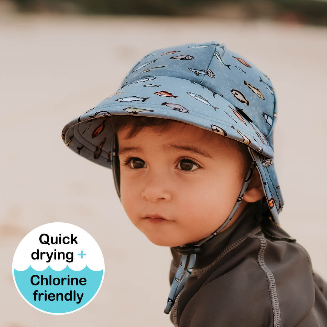 Toddler legionnaire top sun hat