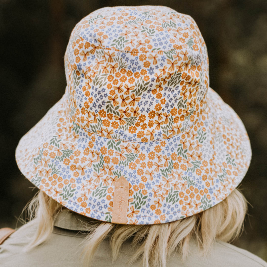 Ladies Reversible Sun Hat - Mabel / Maize