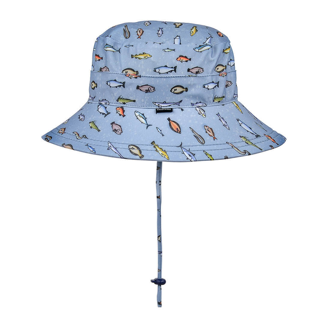 Kids Beach Bucket Sun Hat - Oceania