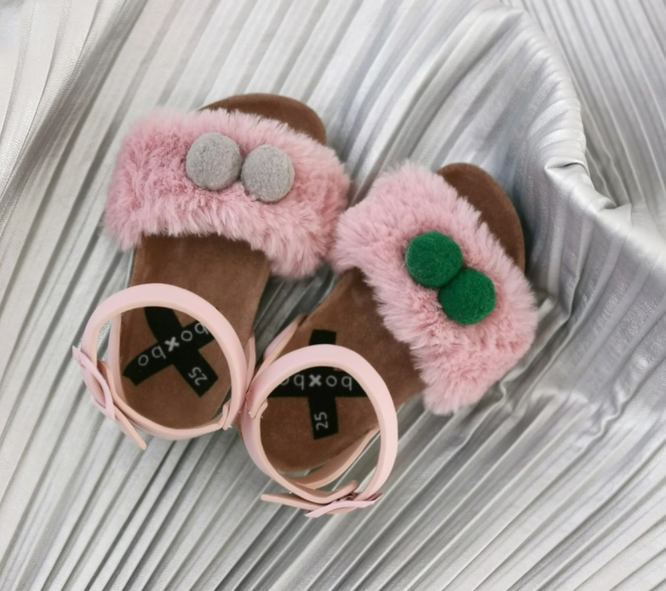 Cork Sandal Booboo Pink