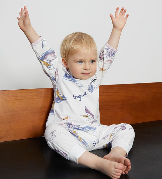 Domiamia 针织长袖圆领套装 - 加州西梅