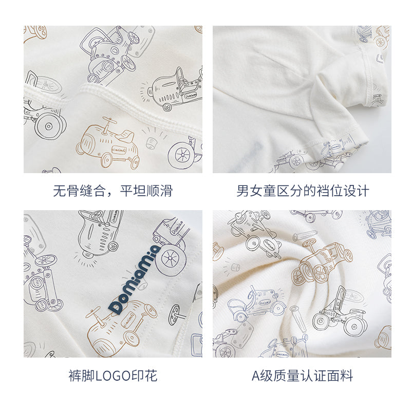 domiamia 婴幼儿男童针织平角内裤-环车游记