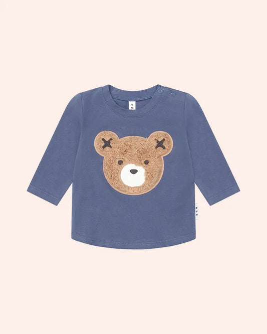 $55 MIDNIGHT FURRY HUXBEAR TOP-MIDNIGHT
