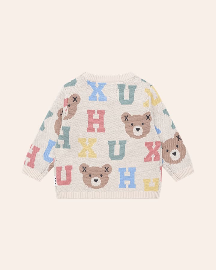 $70-75 HUX ALPHABET KNIT JUMPER- MULTI