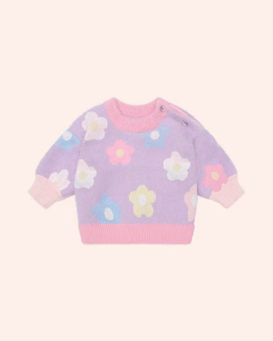 $70-75 RAINBOW DAISY JUMPER- MULTI