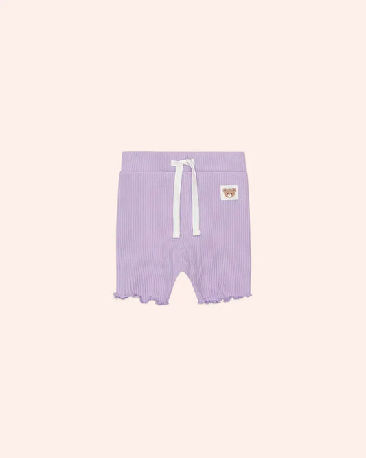 $40-45 ORCHID RIB SHORT- ORCHID