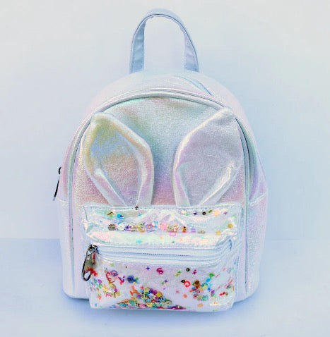 Bunny Iridescent Backpack