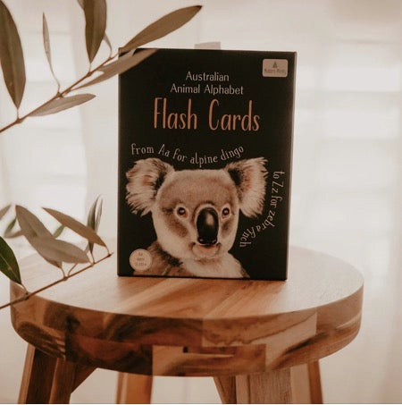 MODERN MONTY AUSTRALIAN ANIMAL ALPHABET FLASH CARDS