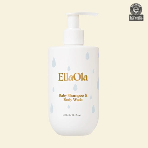 EllaOla Superfood Baby Shampoo & Body Wash 300ML