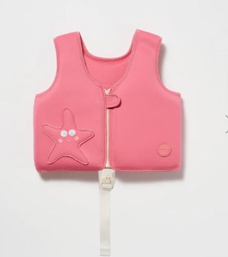 Swim Vest - Ocean Treasure Rose