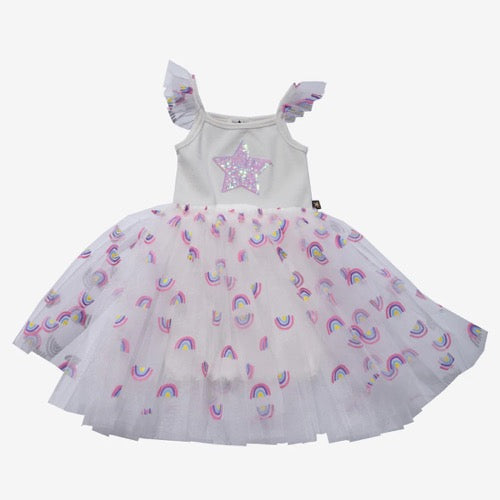 FRILL TUTU DRESS- Frill Rainbow