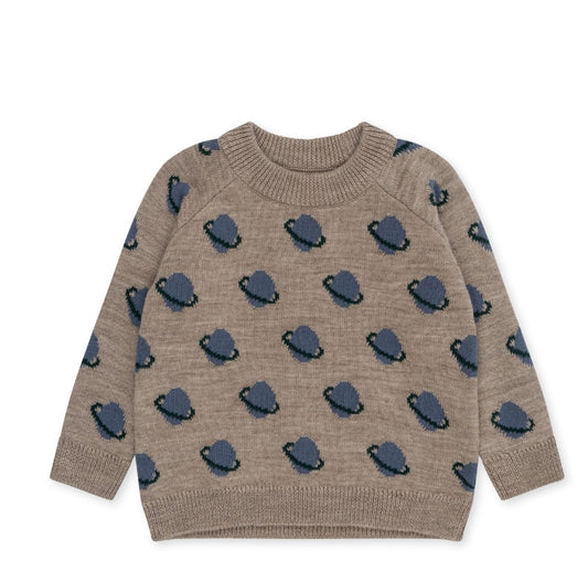 belou knit blouse - planet