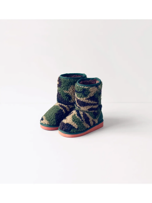 Kids Winter Warm Boots - Eskimo Camouf