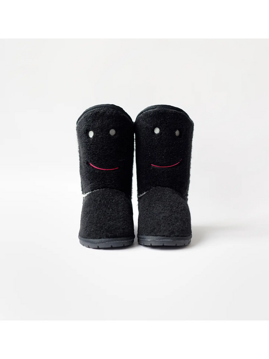 Kids Winter Warm Boots - Trolly Black