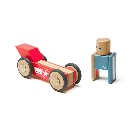 Daredevil Magnetic Wooden Block Set 12 pieces