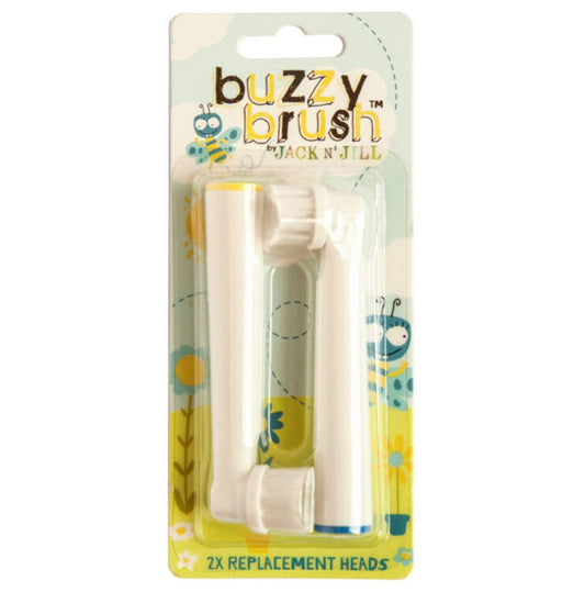 Buzzy Brush Replacement Heads -2 Pack
