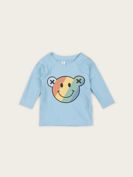 SMILEY RAINBOW RASHGUARD