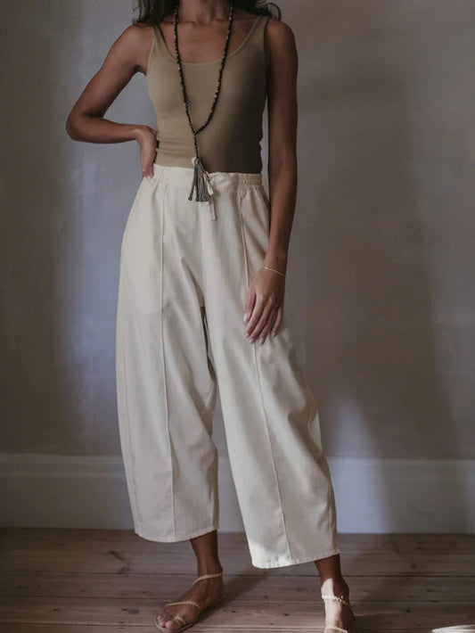 The Oversized Denim Pinafore – The Simple Folk