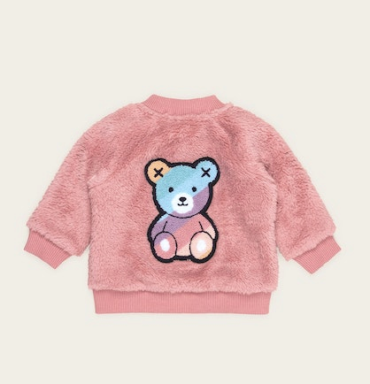 S23 RAINBOW BEAR FUR JACKET