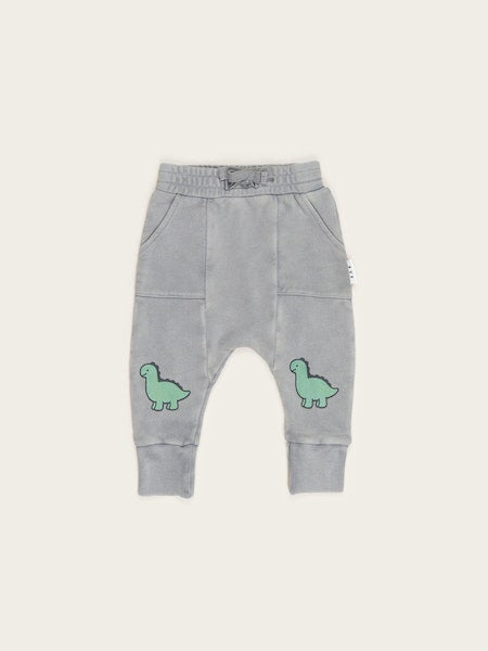 VINTAGE GREY DINO DROP CR0TCH PANT